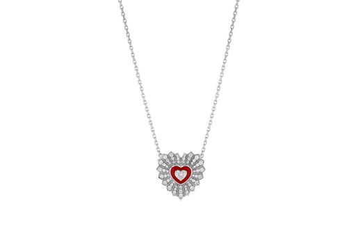 [PND02608] Diamond Hearts Pendant