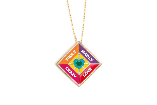 [PND02427] Letters & Lines Pendant