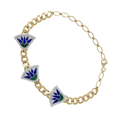 [BRL02263] Lotus Bracelet