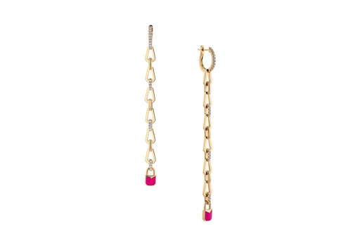 [EAR2329] Padlock Earrings