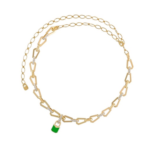 [PND02269] Padlock Necklace
