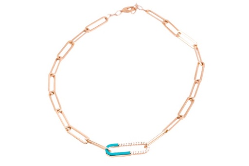 [NKL02179] Safety Pin Necklace