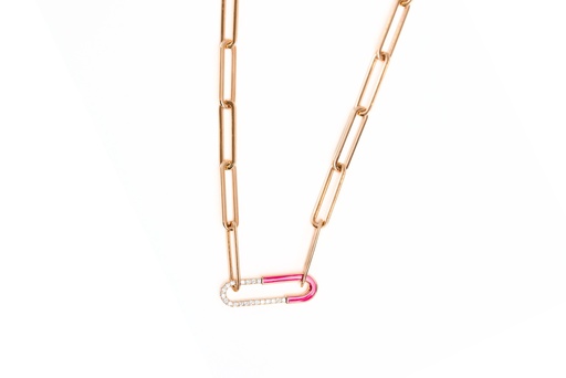 [NKL02198] Safety Pin Necklace