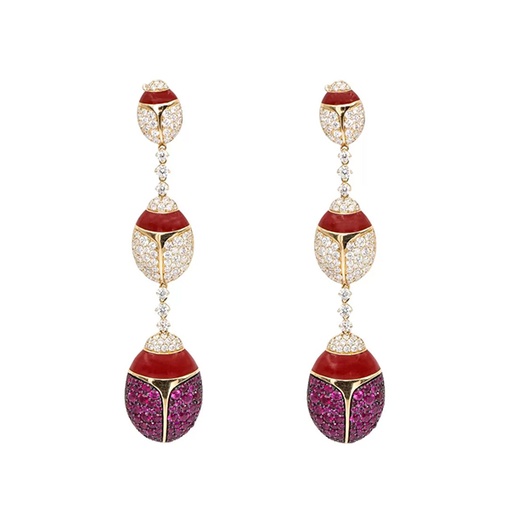 [EAR2596] Scarab Earrings