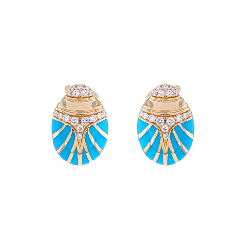 [EAR2655] Scarab Earrings