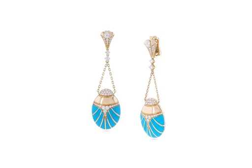 [EAR2659] Scarab Earrings