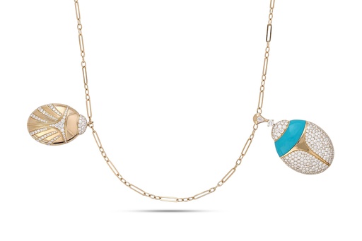 [NKL02449] Scarab Necklace