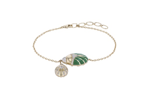 [BRL02643] Scarab Bracelet