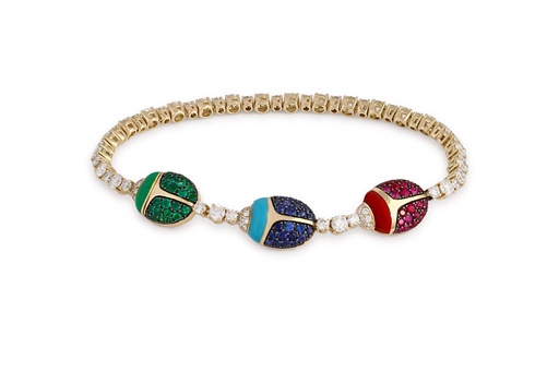 [BRL02648] Scarab Bracelet