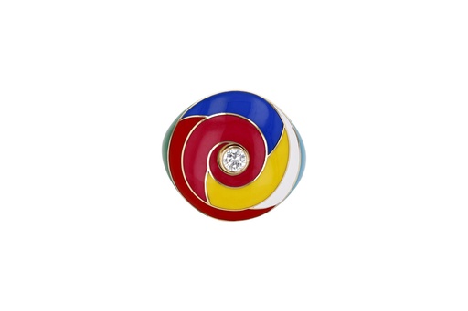 [RNG02497] Swirl & Twirl Ring