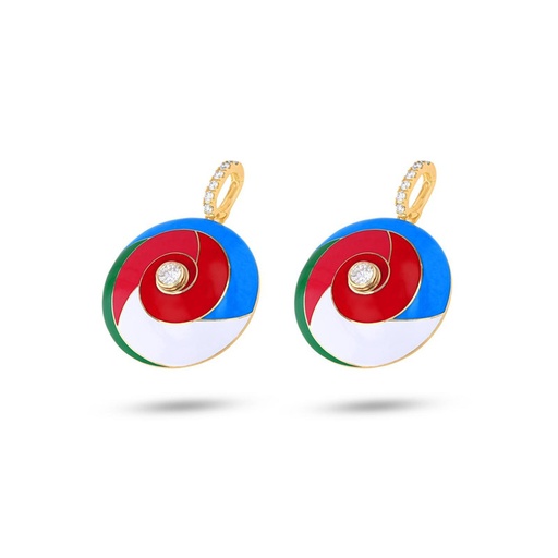[EAR2375] Swirl & Twirl Earrings