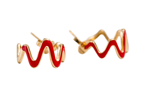 [EAR2327] Waves Earrings