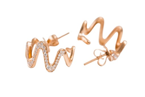 [EAR2328] Waves Earrings