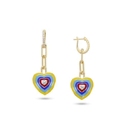 [EAR2345] Wonder Hearts Earrings