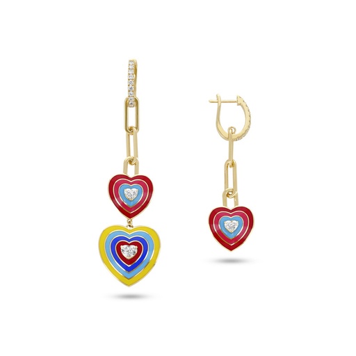 [EAR2346] Wonder Hearts Earrings
