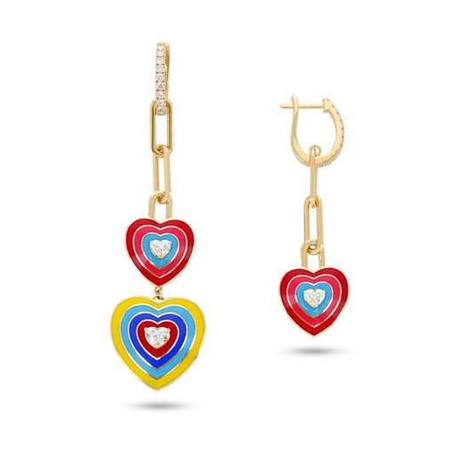 [EAR2346] Wonder Hearts Earrings