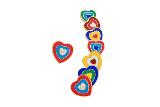 [EAR2355] Wonder Hearts Earrings