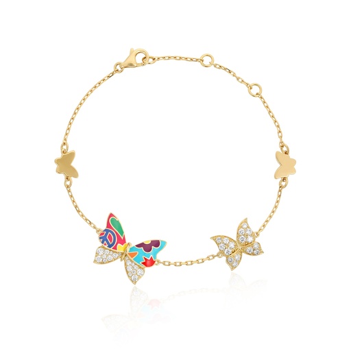 [BRL02888] Flower Power Bracelet