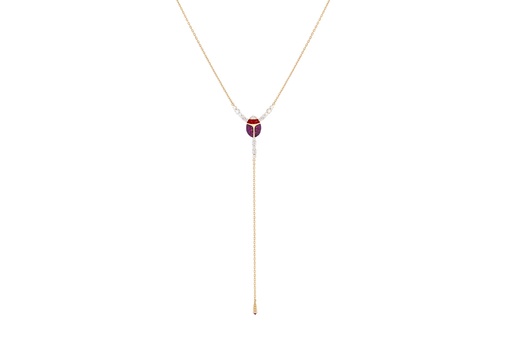 [PND03611] Scarab Necklace
