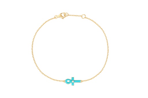 [BRL02847] Mini Ankh Bracelet