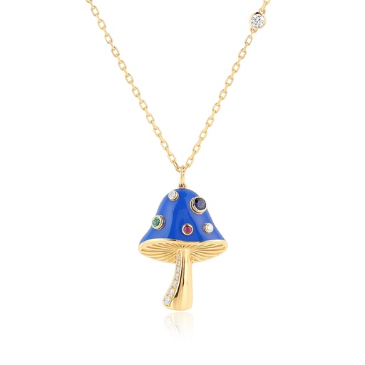 [PND04205] Magic Mushroom Pendant