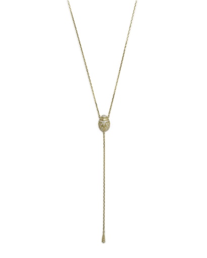 [NKLO2972] Scarab Necklace