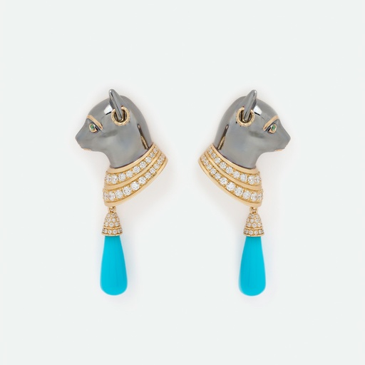 [EAR3407] The Bastet Earrings