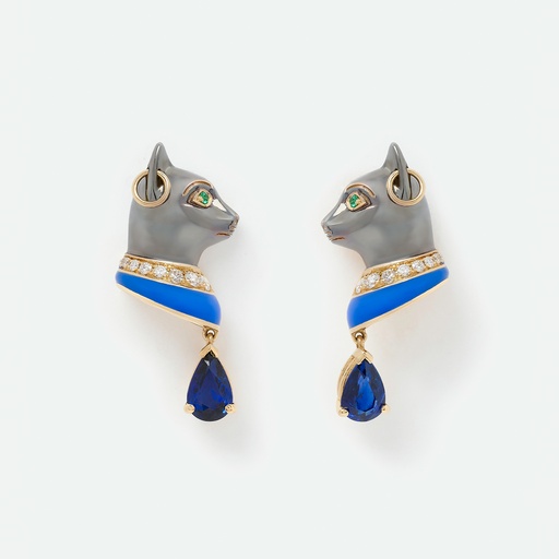 [EAR3386] The Bastet Earrings
