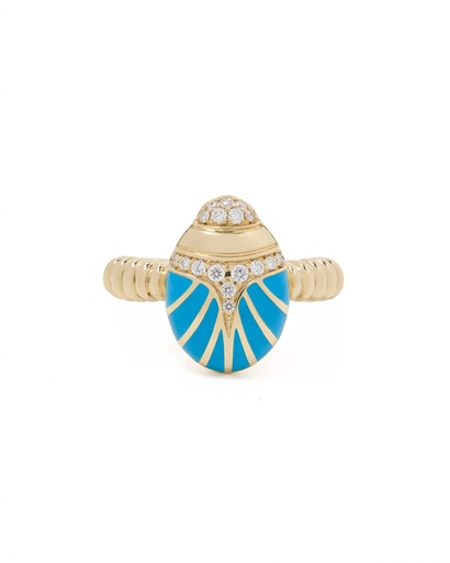 [RNG04357] Mini Scarab Ring