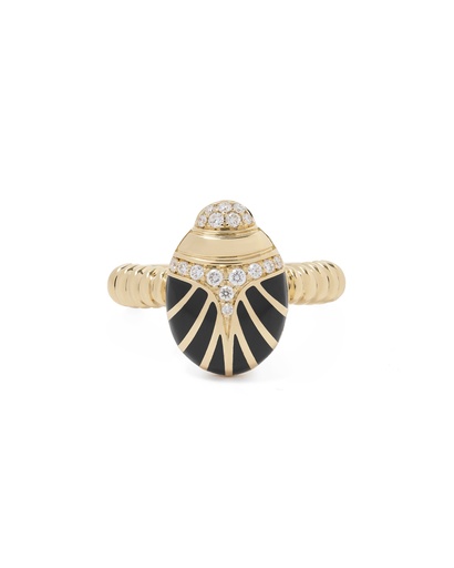 [RNG04355] Mini Scarab Ring