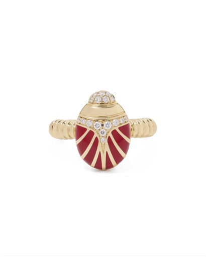 [RNG04358] Mini Scarab Ring