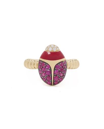 [RNG04360] Mini Scarab Ring