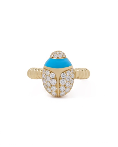 [RNG04354] Mini Scarab Ring