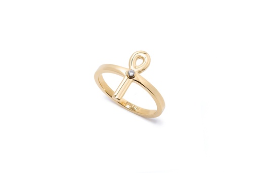 [rng04398] Mini Ankh Ring