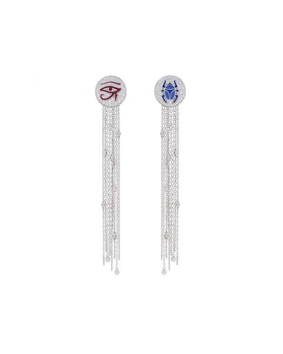 [EAR3518] Pharaonic Earrings