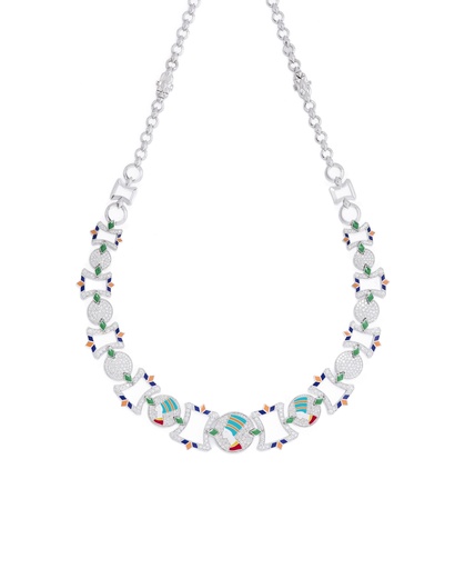 [NKL03095] Reversible Pharaonic Collier / Choker