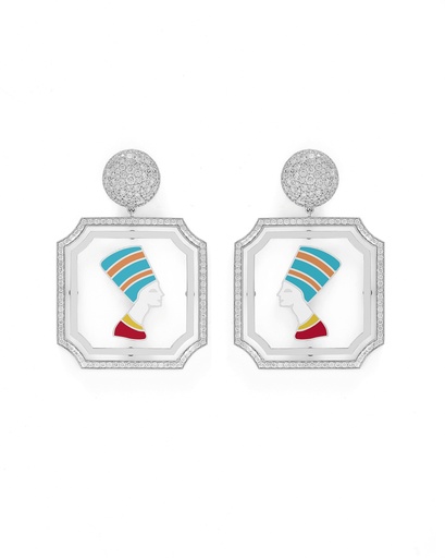 [EAR3632] Pharaonic Earrings