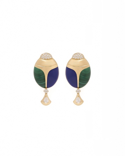 [EAR3671] Scarab Earrings