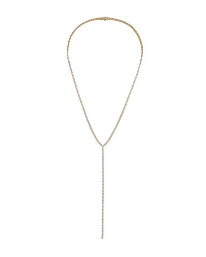 [NKL03175] T Diamond Necklace