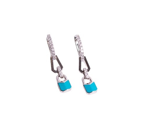 [EAR2446] Padlock Earrings
