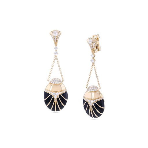 [EAR2662] Scarab Earrings