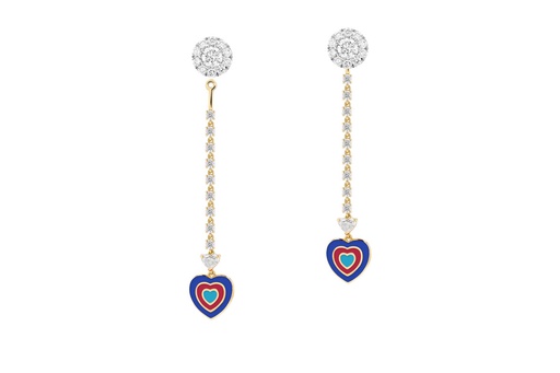 [EAR2728] Wonder Hearts Earrings