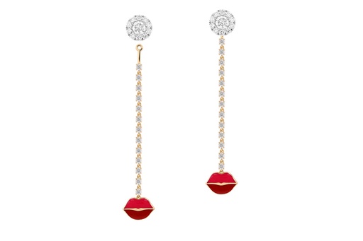 [EAR2737] Sugar Lips Earrings