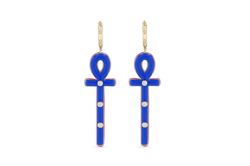 [EAR2802] Ankh Earrings