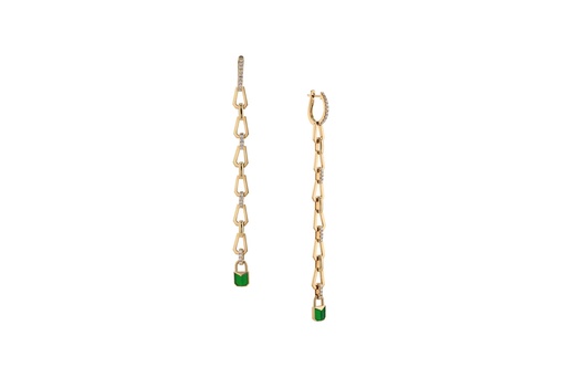 [EAR2382] Padlock Earrings