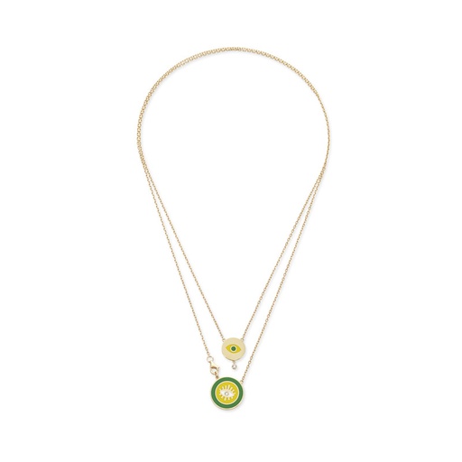 [NKL02237] Crazy Eyes Necklace