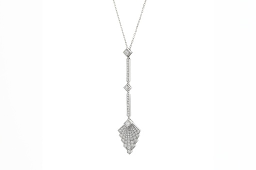 [NKL02255] Art Deco Necklace