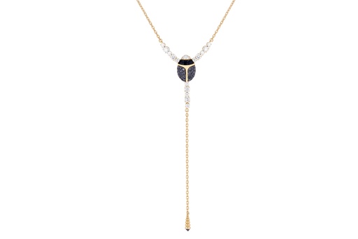[PND03640] Scarab Necklace